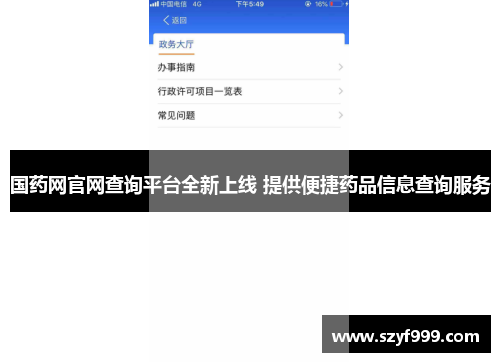 国药网官网查询平台全新上线 提供便捷药品信息查询服务